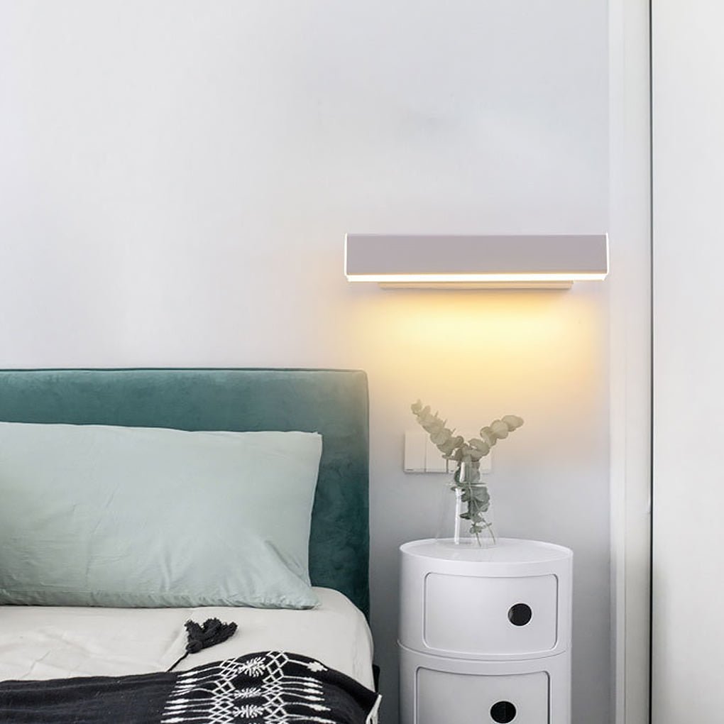 Nordic Minimalist 360° Rotatable LED Wall Lamp for Bedside Corridor Aisle-Lighom