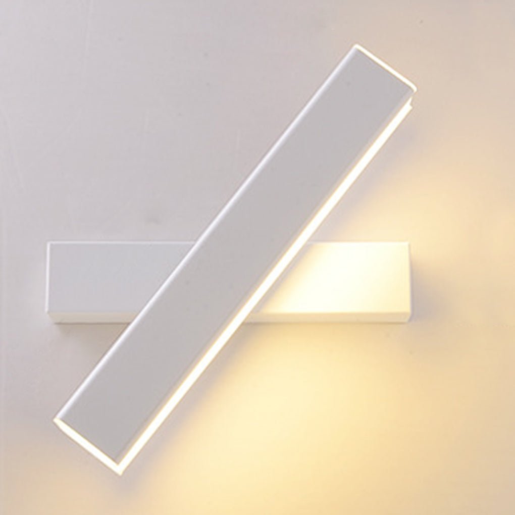 Nordic Minimalist 360° Rotatable LED Wall Lamp for Bedside Corridor Aisle-Lighom