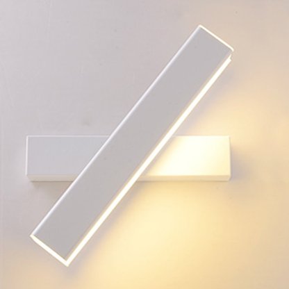 Nordic Minimalist 360° Rotatable LED Wall Lamp for Bedside Corridor Aisle-Lighom