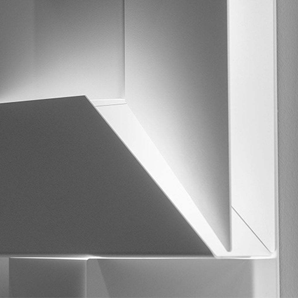 Nordic Minimalist Art Geometric Design Stepless Dimming LED Wall Lamp for Living Room-Lighom
