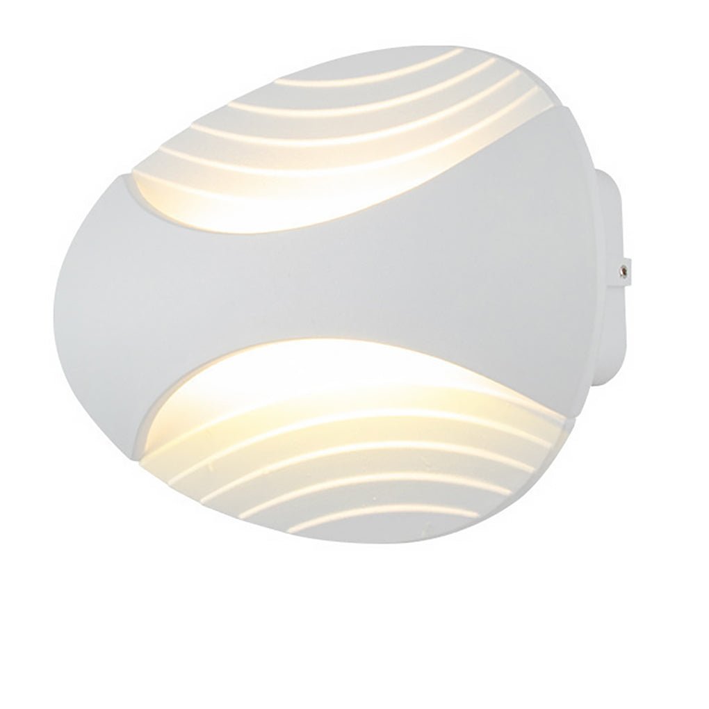 Nordic Minimalist Creative Waterproof LED Background Wall Sconces-Lighom