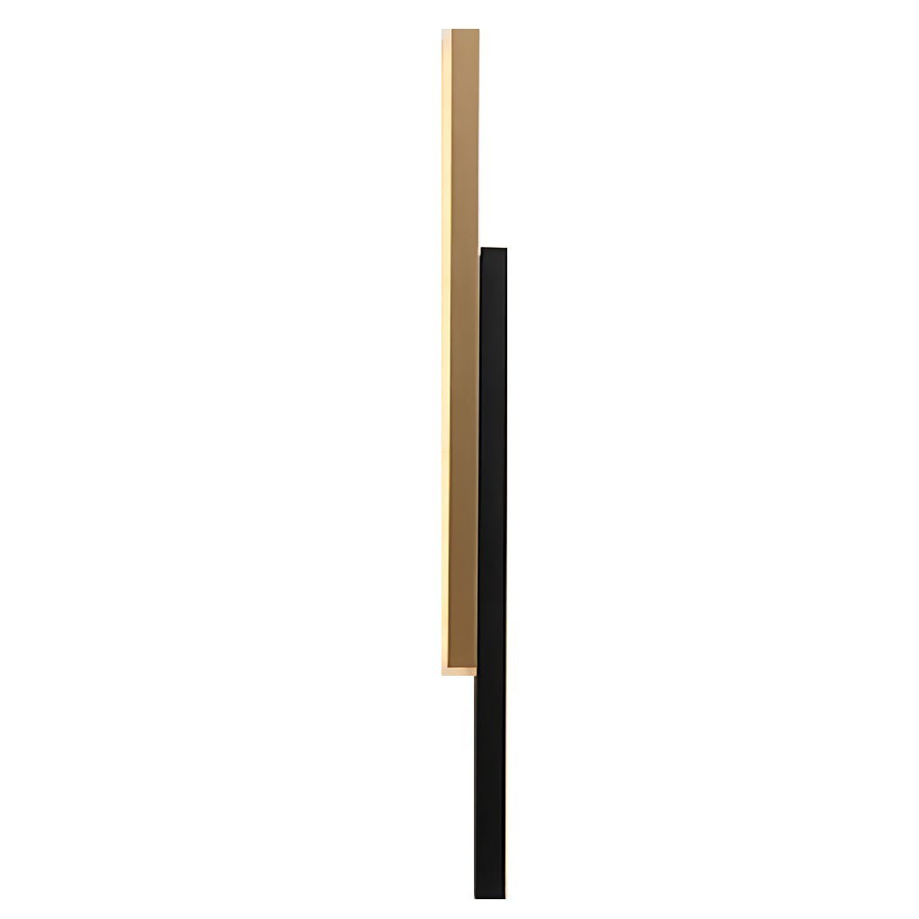 Nordic Minimalist Double Long Strip LED Wall Lamp for Living Room Bedside Aisle-Lighom