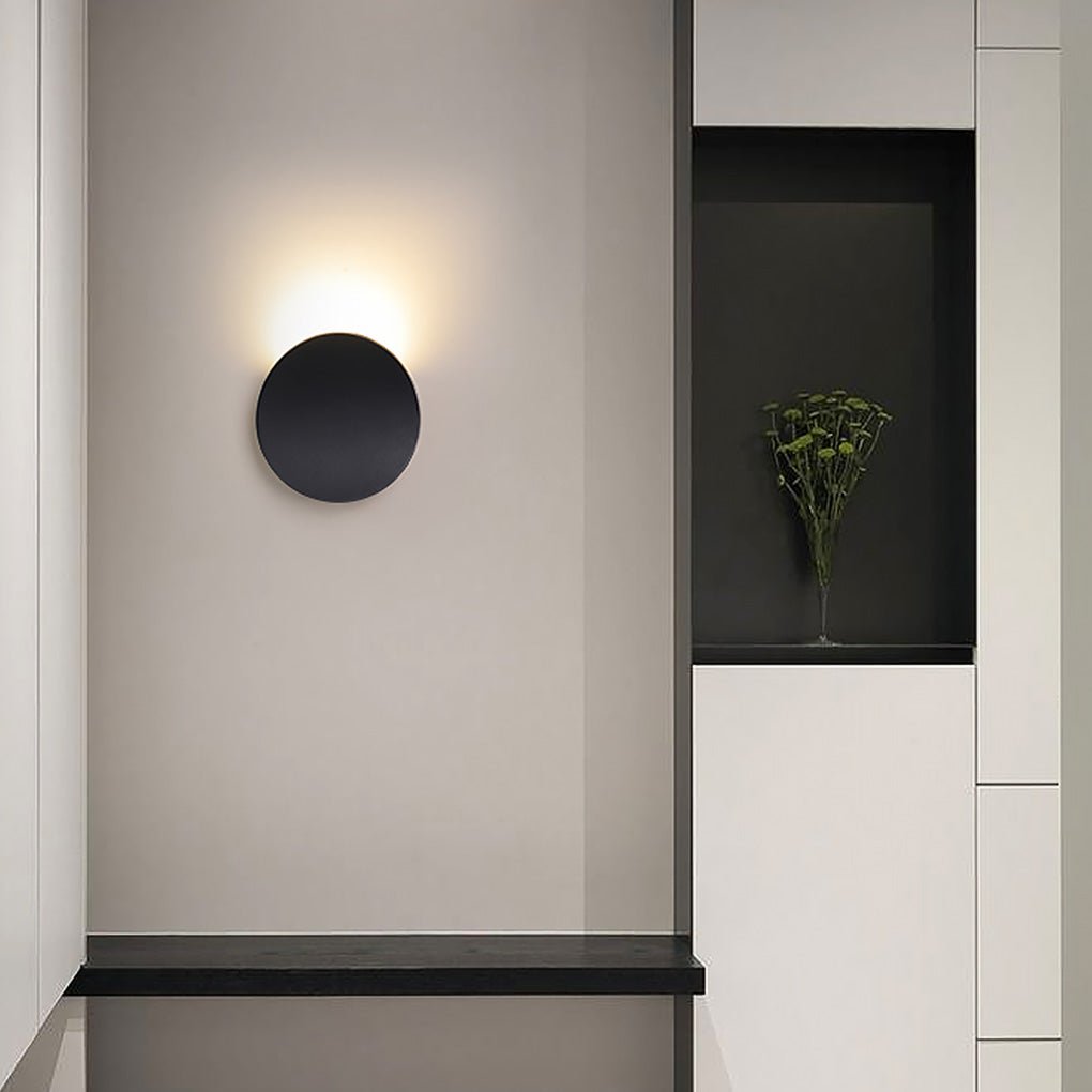 Nordic Minimalist LED Waterproof Personalized Bedside Lamp Wall Sconces-Lighom