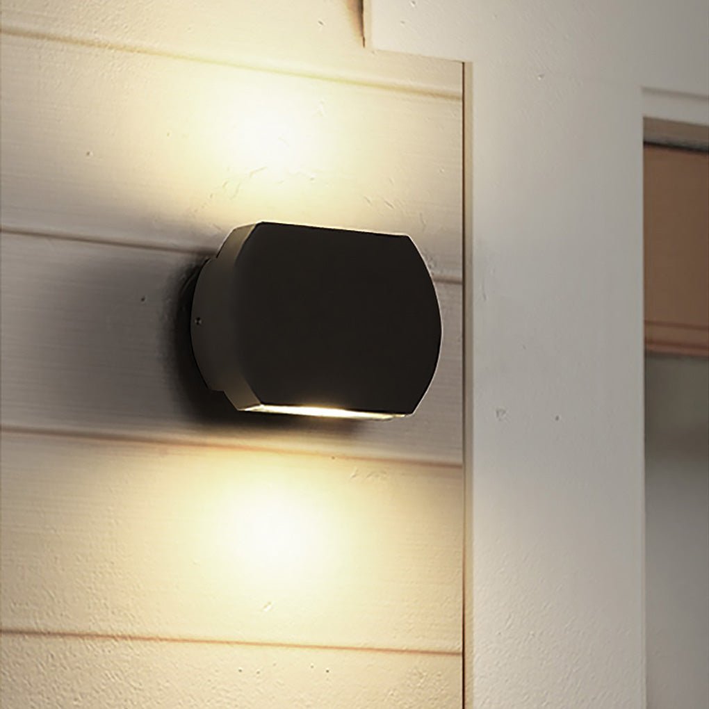 Nordic Minimalist Outdoor LED Waterproof Wall Light for Villa Courtyard Aisle-Lighom