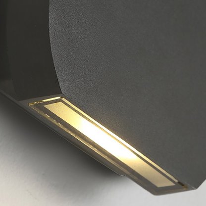Nordic Minimalist Outdoor LED Waterproof Wall Light for Villa Courtyard Aisle-Lighom