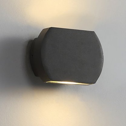 Nordic Minimalist Outdoor LED Waterproof Wall Light for Villa Courtyard Aisle-Lighom