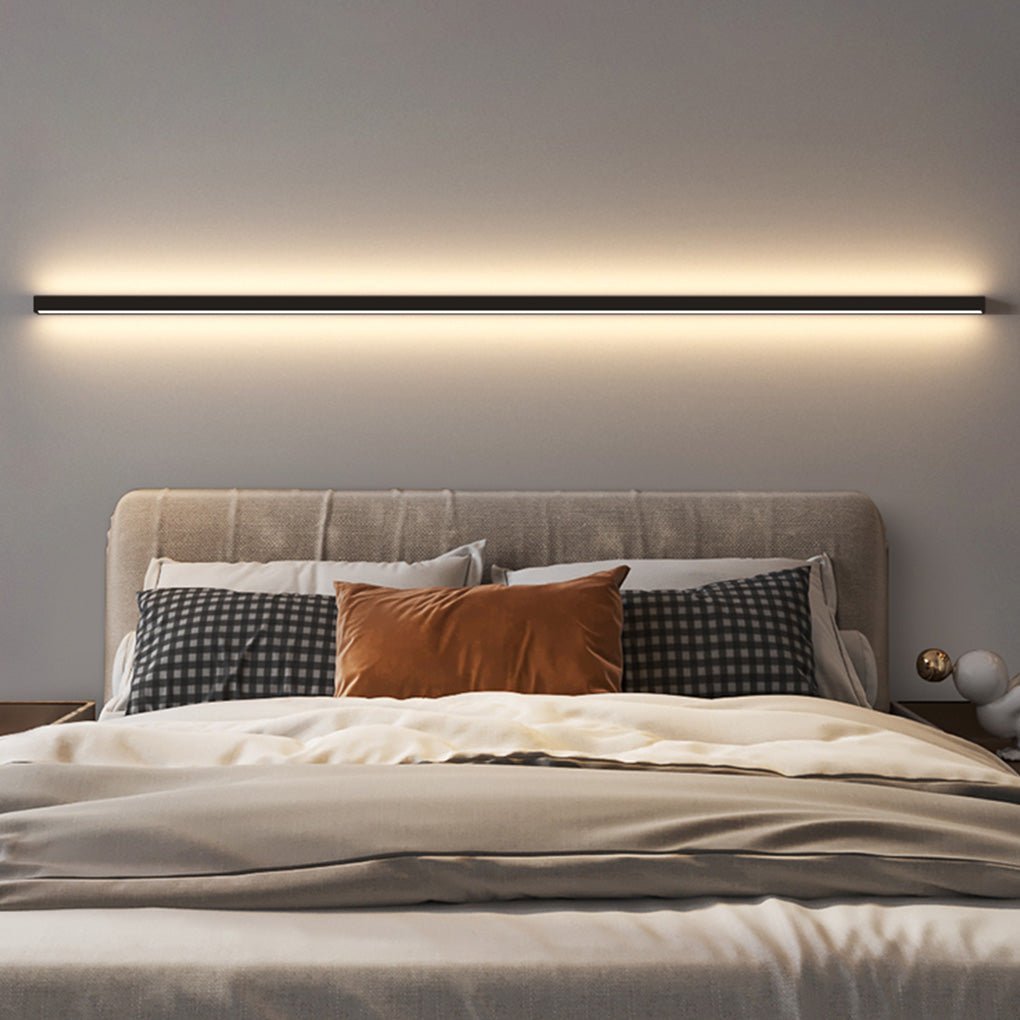 Nordic Minimalist Stepless Dimming Background Corner Atmosphere Wall Lamp-Lighom