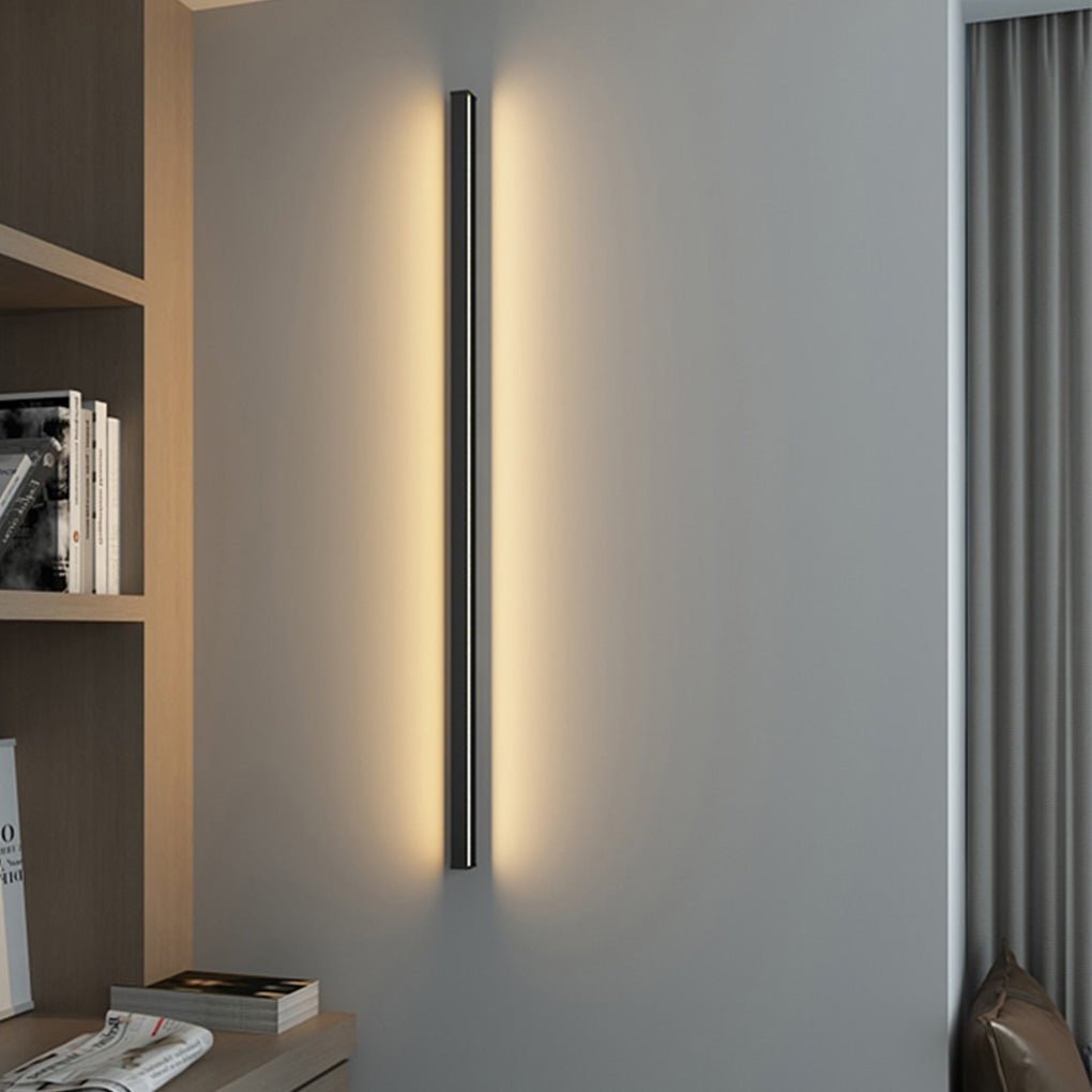 Nordic Minimalist Stepless Dimming Background Corner Atmosphere Wall Lamp-Lighom