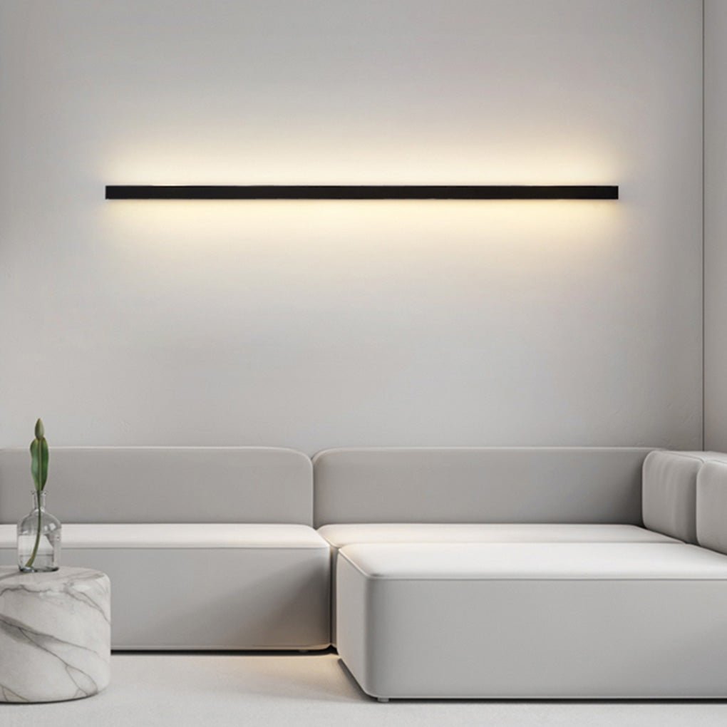 Nordic Minimalist Stepless Dimming Background Corner Atmosphere Wall Lamp-Lighom