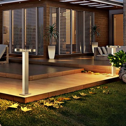 Nordic Minimalist Waterproof Outdoor LED Garden Lawn Light Landscape Lighting-Lighom