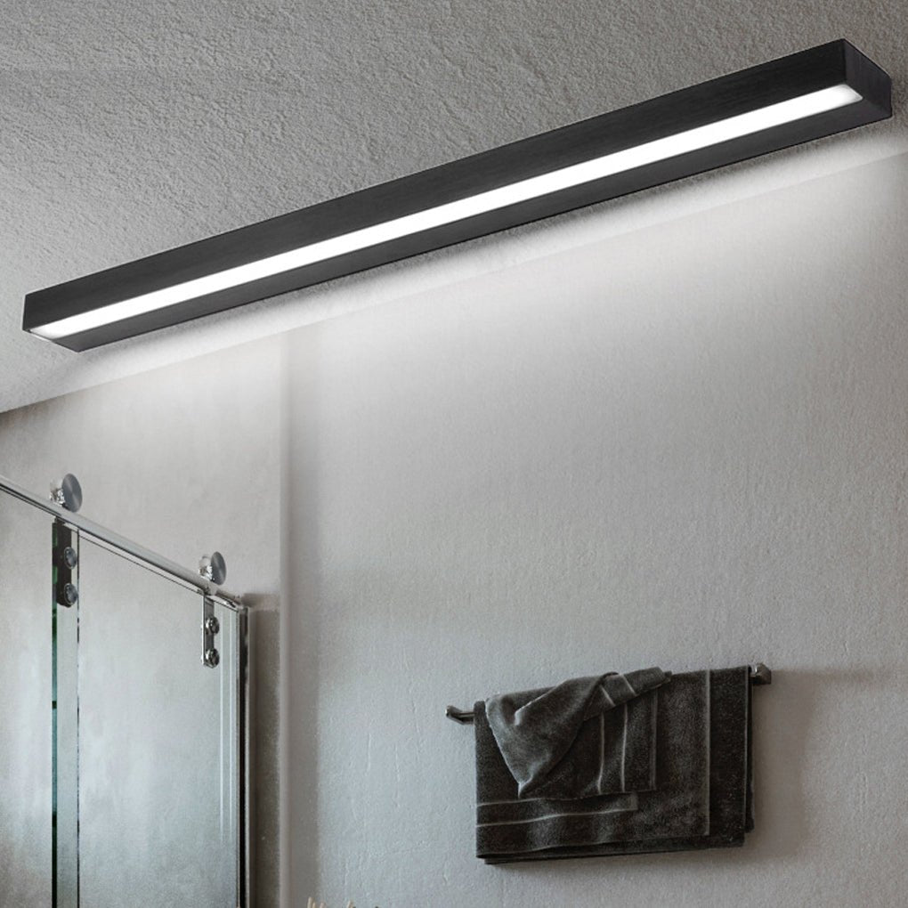 20''/24''/28'' Rectangle LED Bathroom Vanity Light with Downlight Design-Lighom