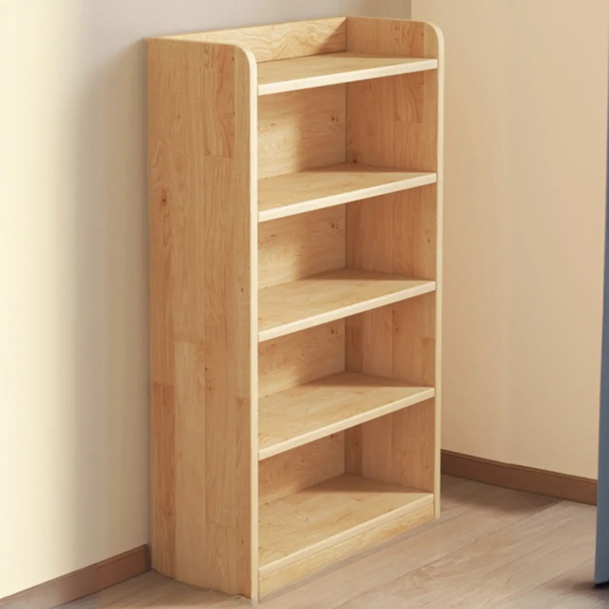 Nordic Wood Storage Bookcase