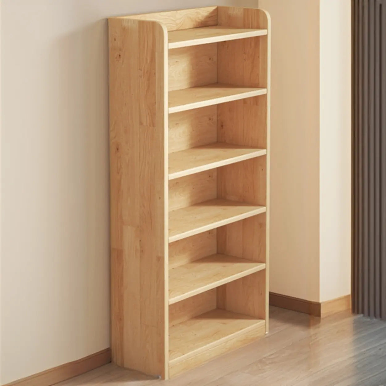 Nordic Wood Storage Bookcase