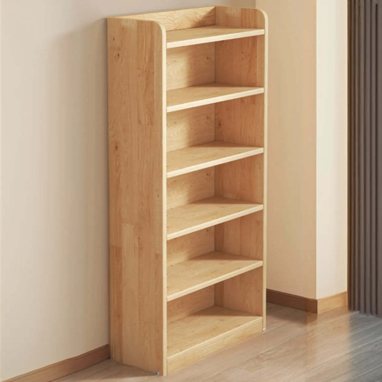Nordic Wood Storage Bookcase