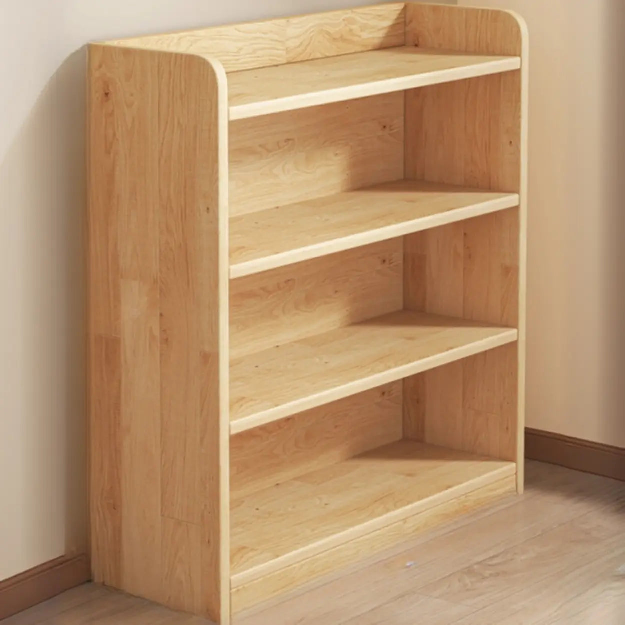 Nordic Wood Storage Bookcase