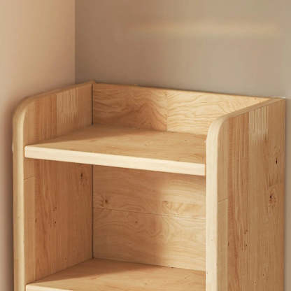 Nordic Wood Storage Bookcase