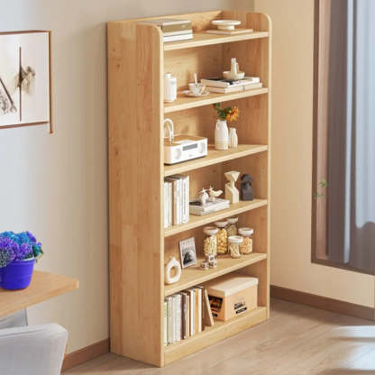 Nordic Wood Storage Bookcase