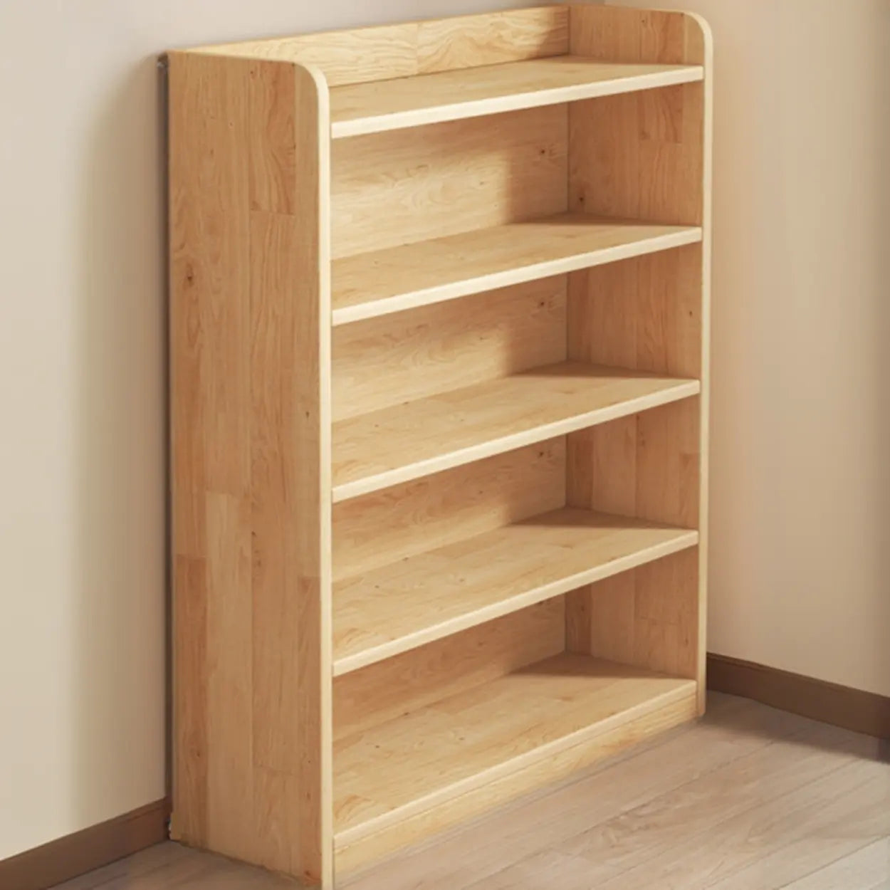 Nordic Wood Storage Bookcase