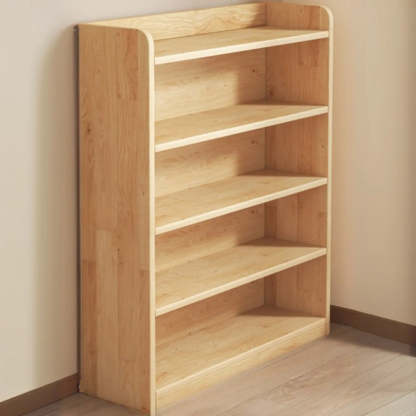 Nordic Wood Storage Bookcase