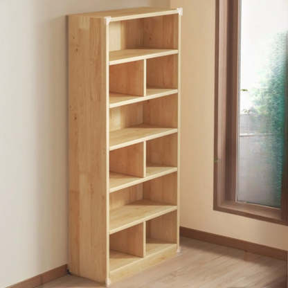 Nordic Wood Storage Bookcase
