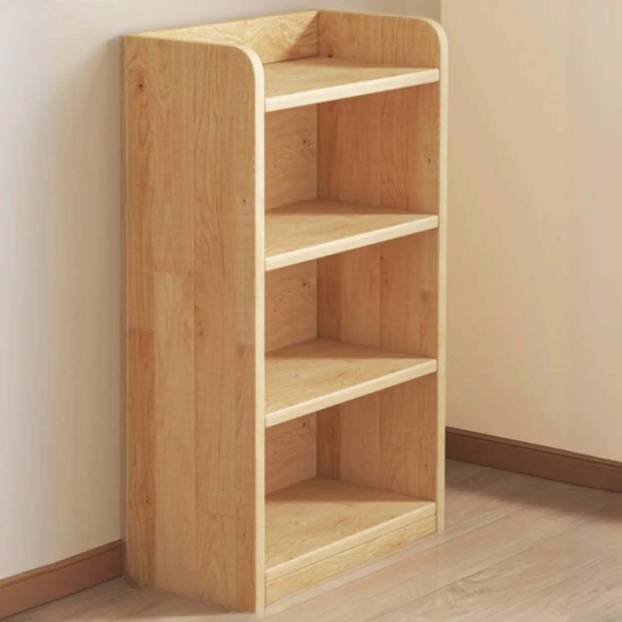 Lighom storage wood bookcases for office — 16"L x 9"W x 42"H