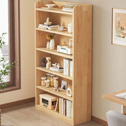 Nordic Wood Storage Bookcase