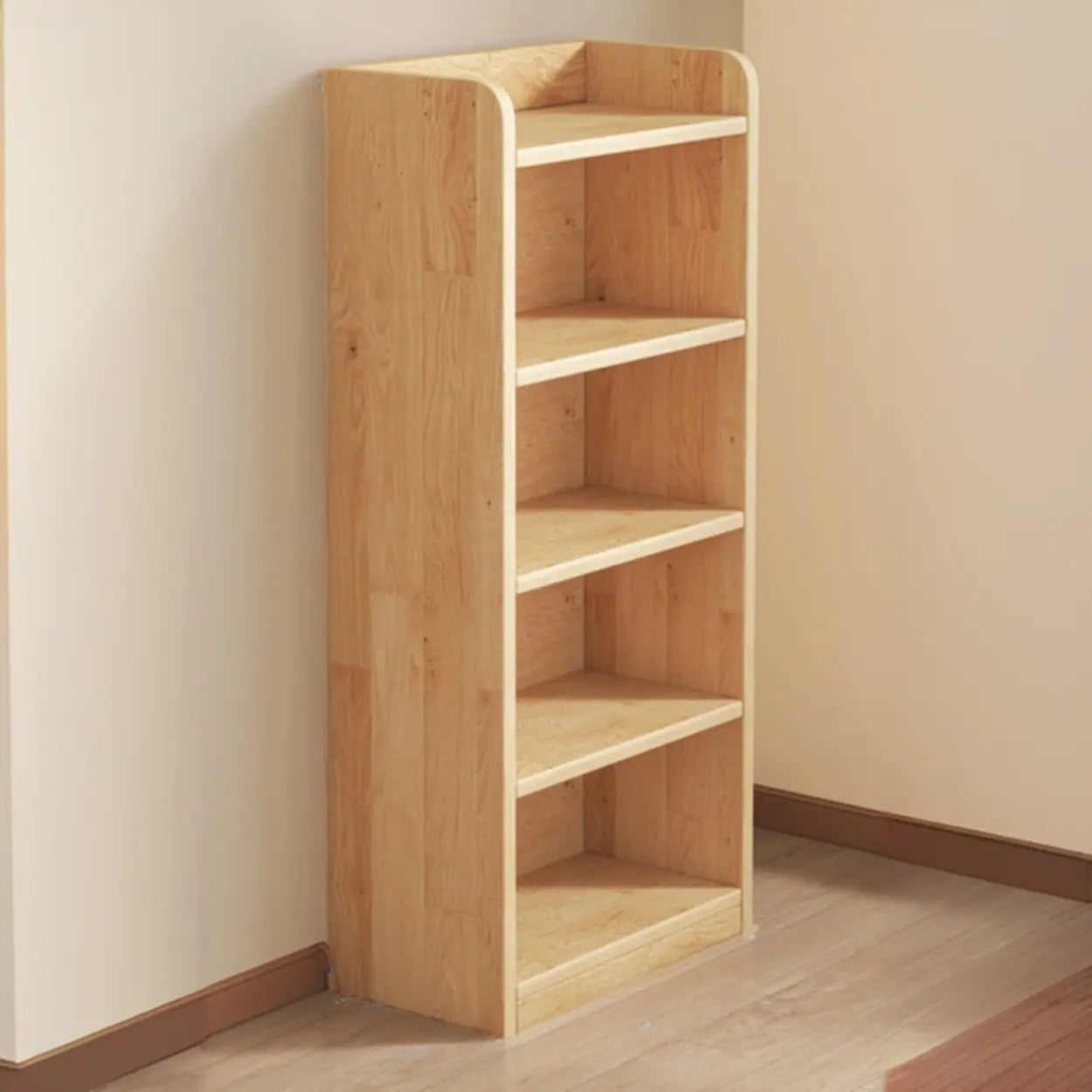 Nordic Wood Storage Bookcase