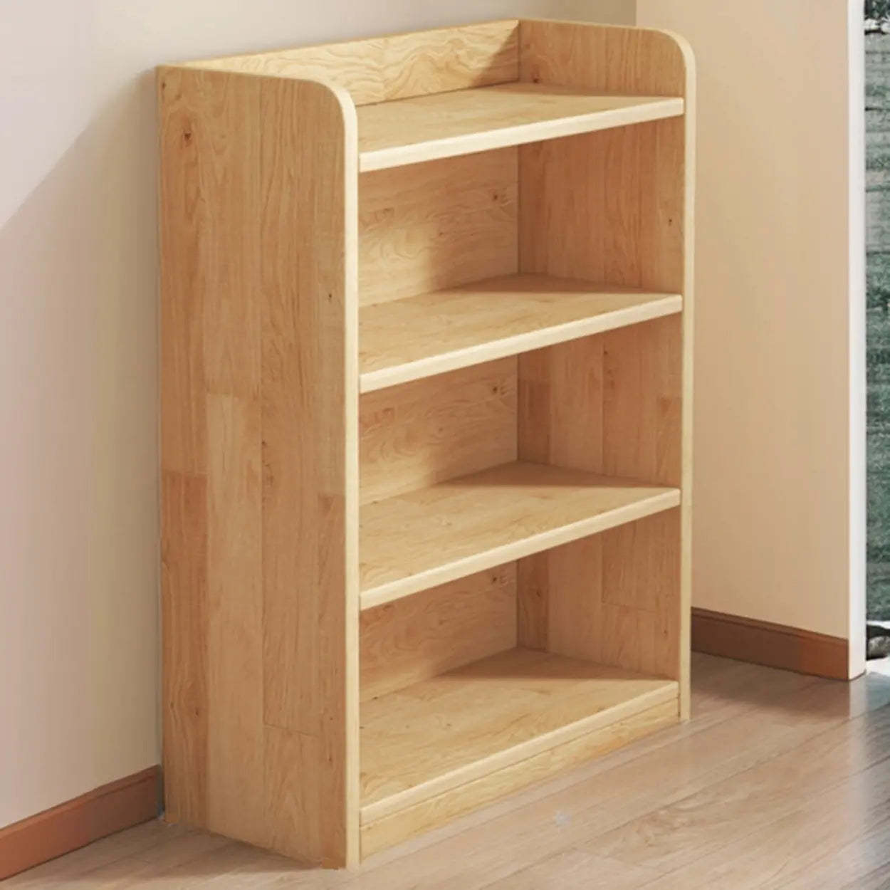 Nordic Wood Storage Bookcase