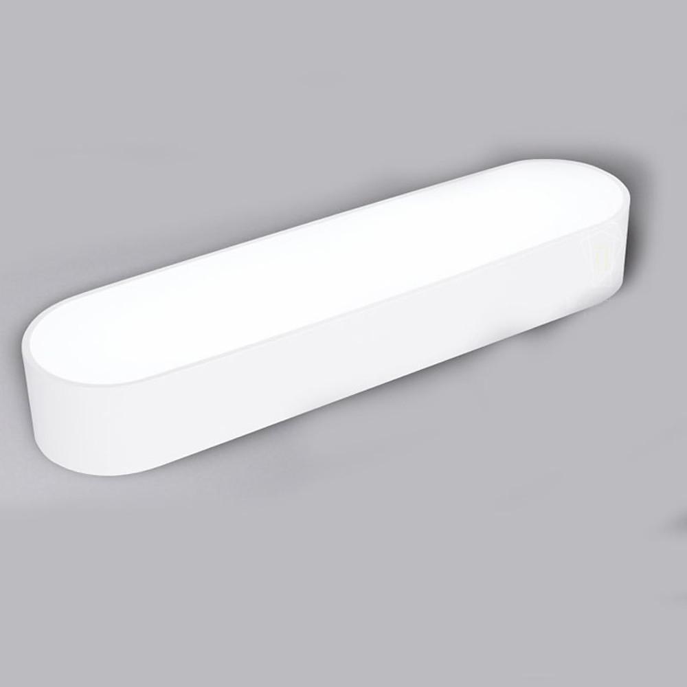 26" Compact Modern Acrylic Integrated LED Flush Mount Light