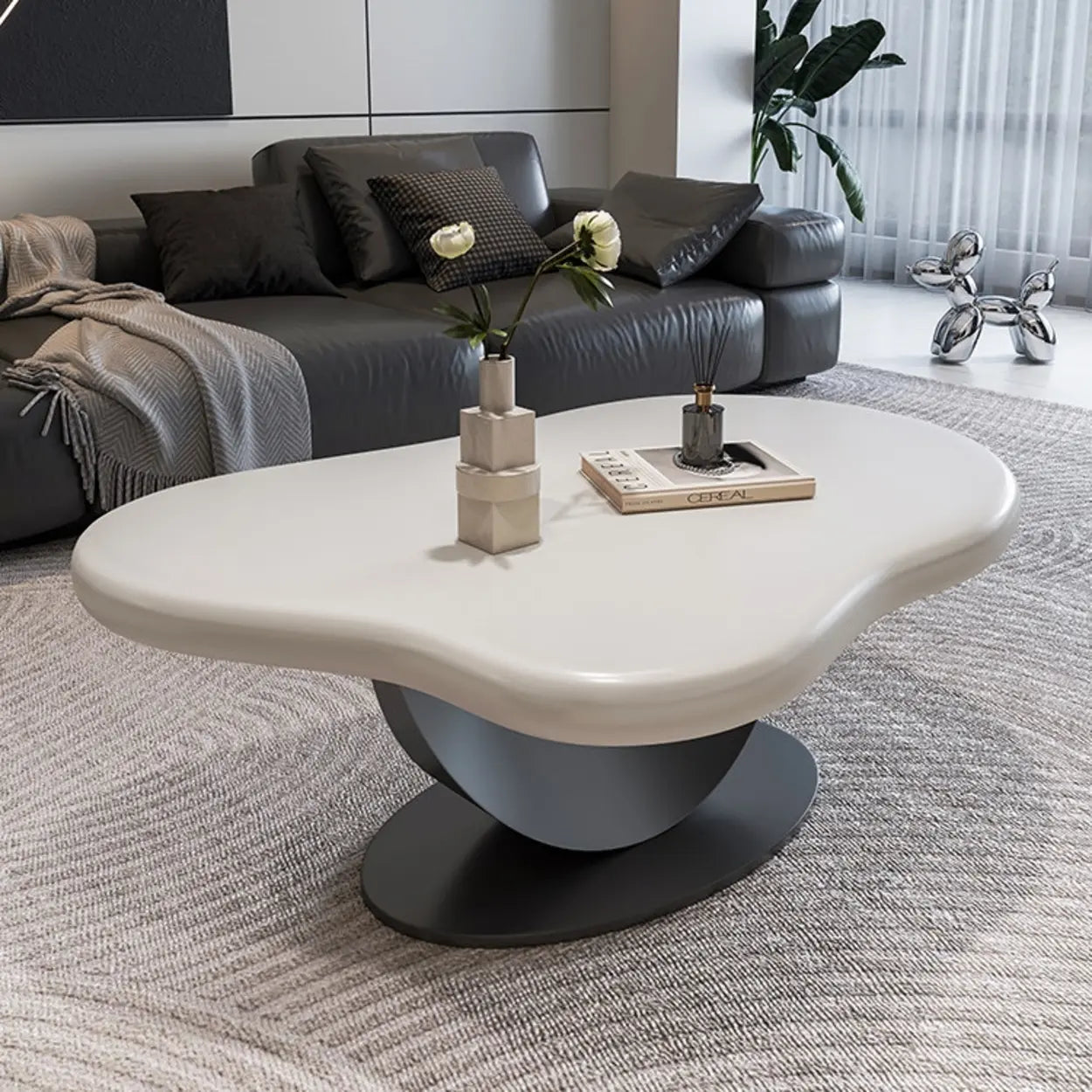 Free-Form Wood Nesting Coffee Table