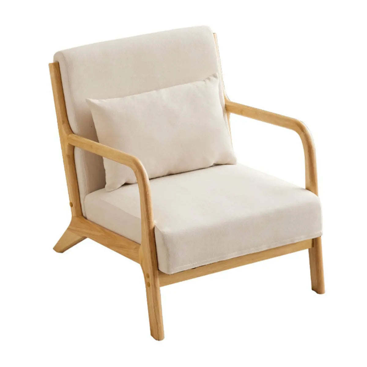 Off-White Scratch Resistant Lounge Chair