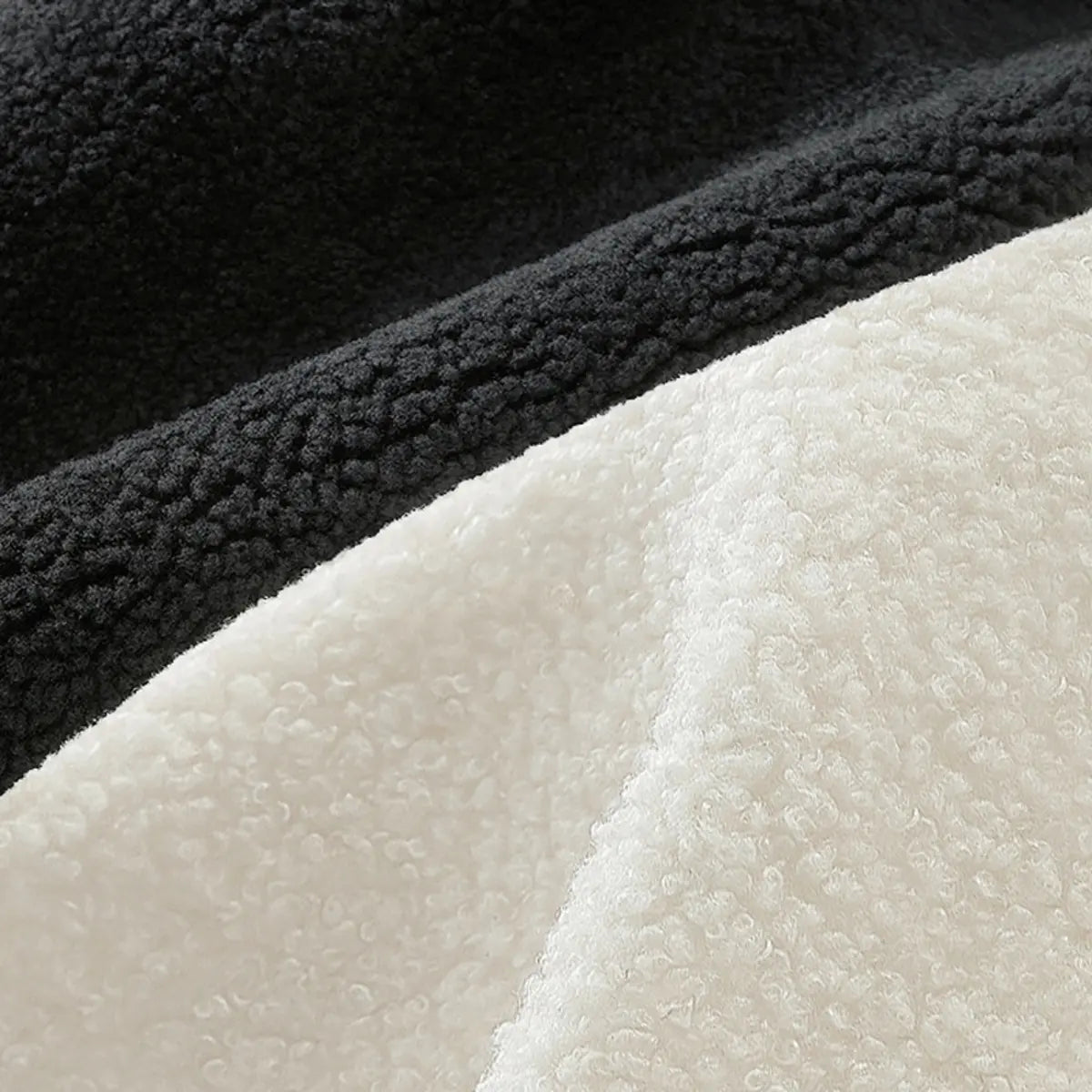 Off-White Sherpa Pillow Back Ash Wood Accent Chair