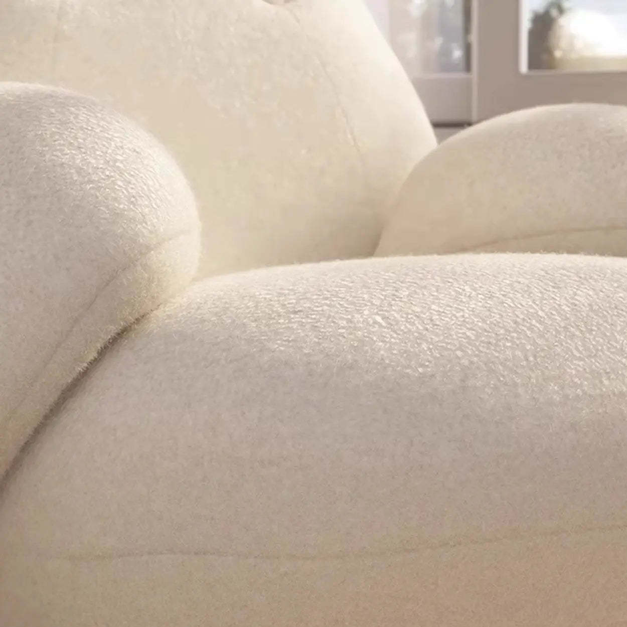 Off-White Animal Shape Rocking Chair