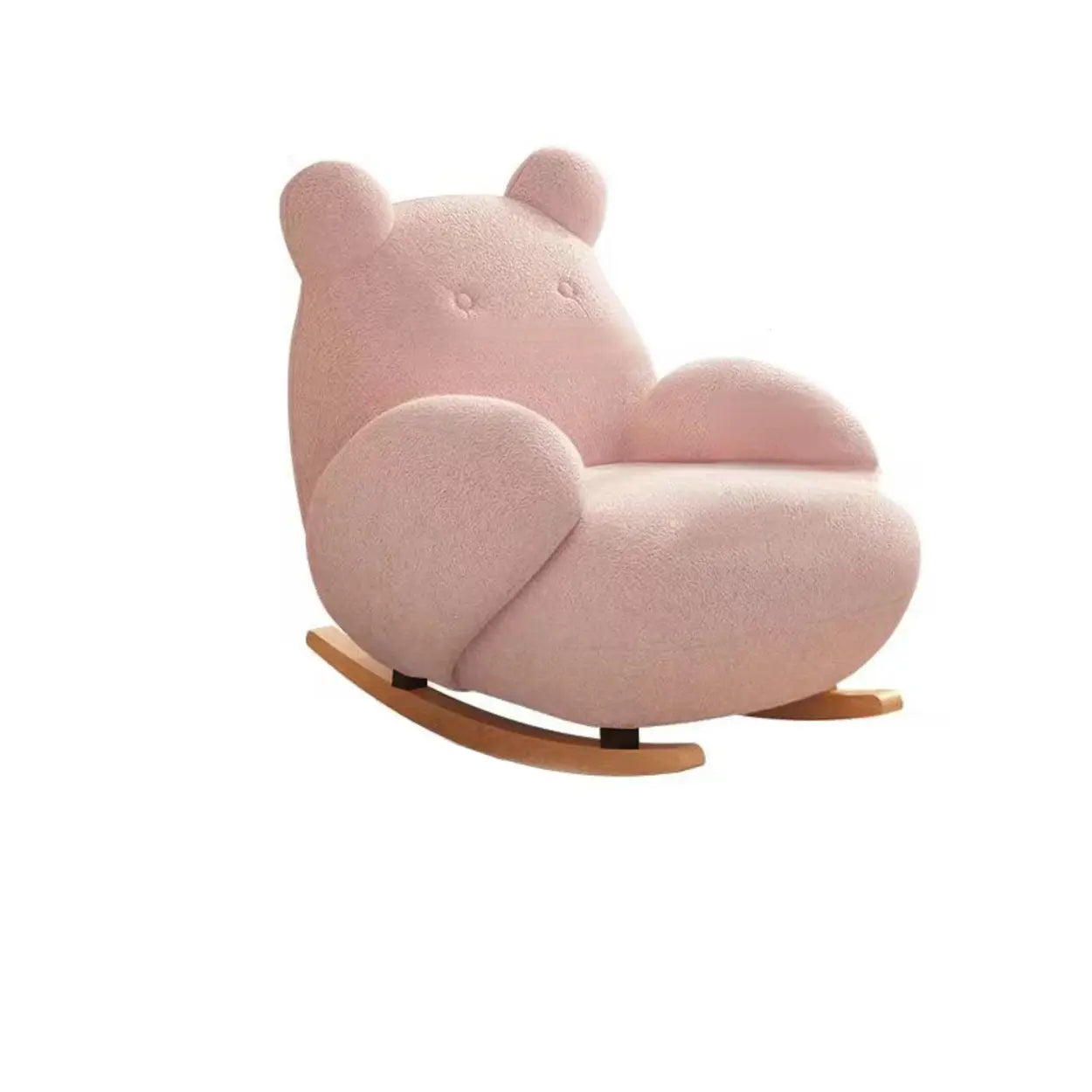 Off-White Animal Shape Rocking Chair — Off-White