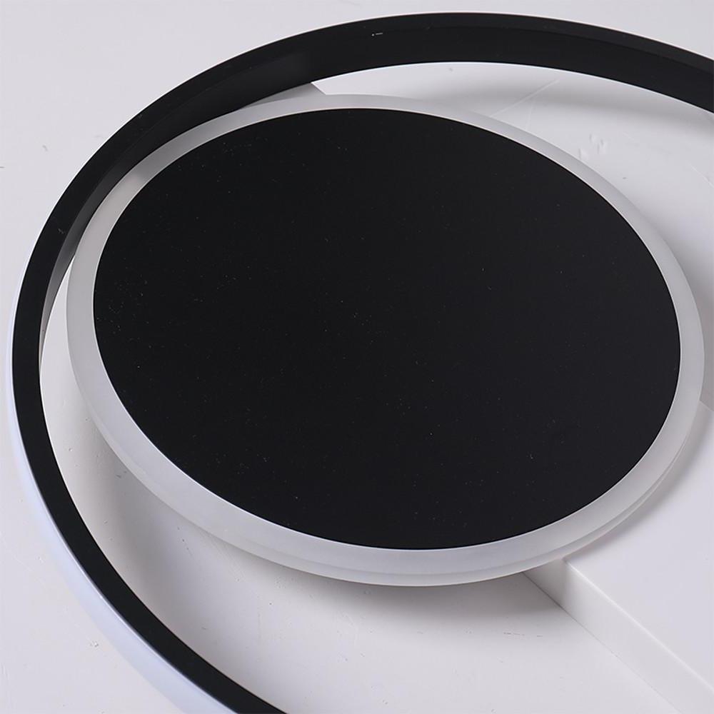 Dual Circle LED Bedroom Flush Mount