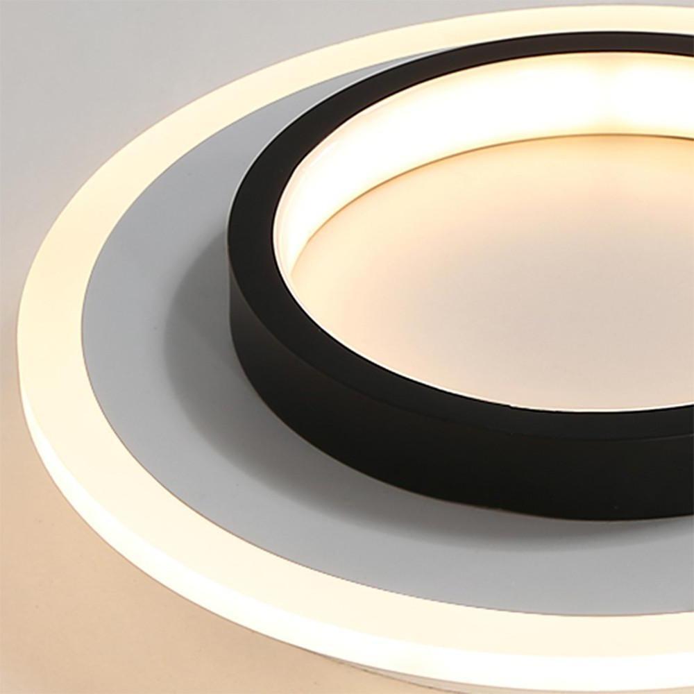 3 Circle Flush Mount Light LED Ceiling Light-Lighom