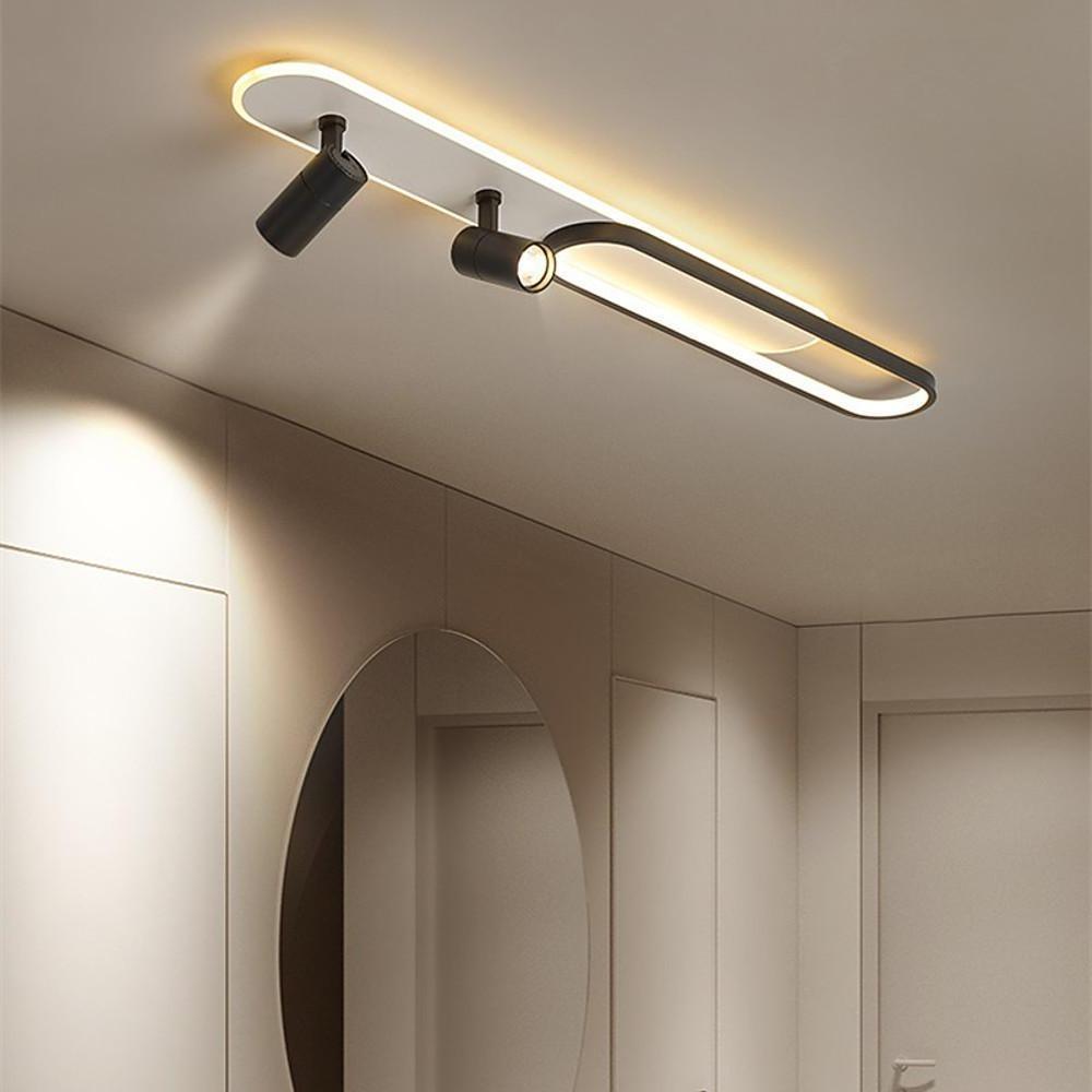Spotlight Rectangles Metal Modernist Style Design Flush Mount Lighting LED Ceiling Light-Lighom