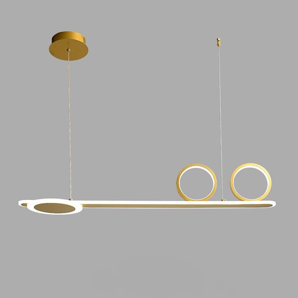 3 Circles Linear Design LED Modern Pendant Lighting Chandeliers-Lighom