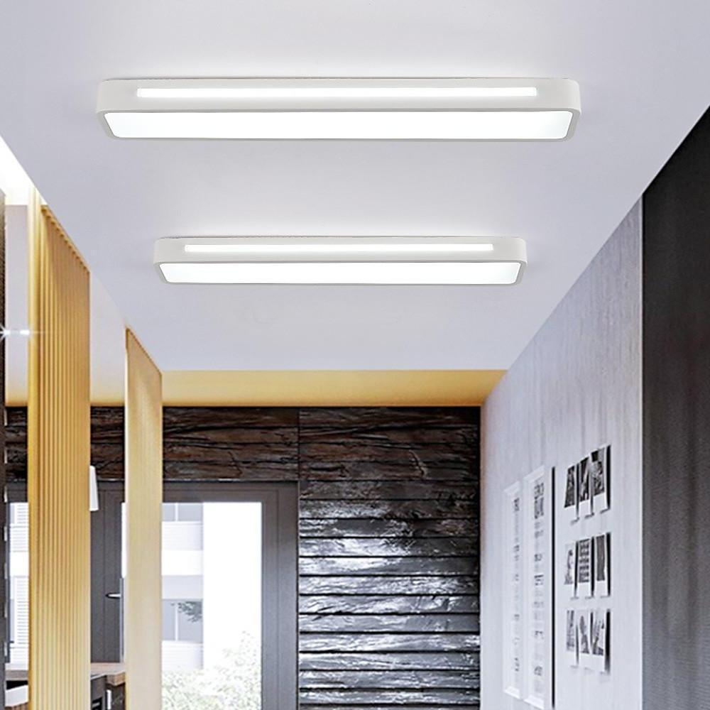 Rectangular Striplight LED Flush Mount Kitchen Ceiling Light