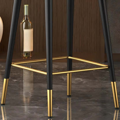 Gray arms bistro bar & counter stools — Bar Stool(29.5"H) / Dark Gray