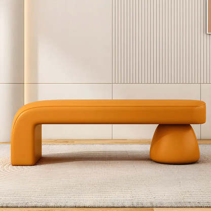 Upholstered Short Bedroom Bench