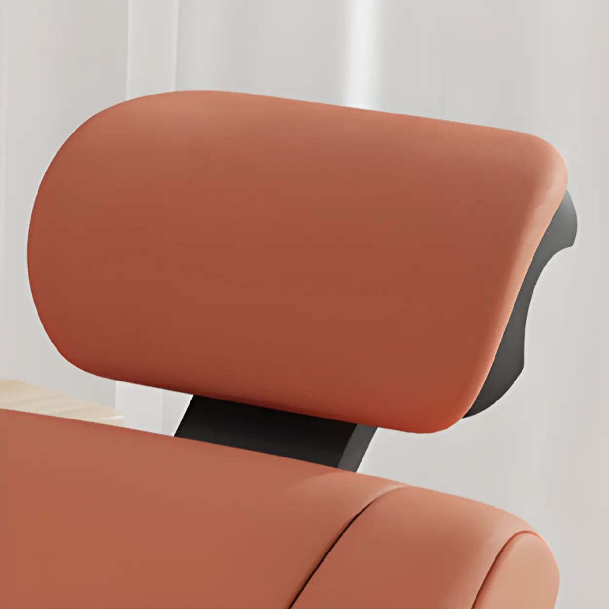 Orange Swivel Recliner Adjustable Ergonomic Office Chair