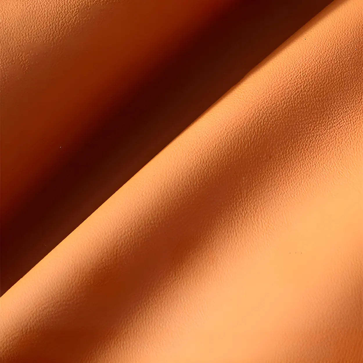 Orange Upholstered Short Bedroom Bench — Orange