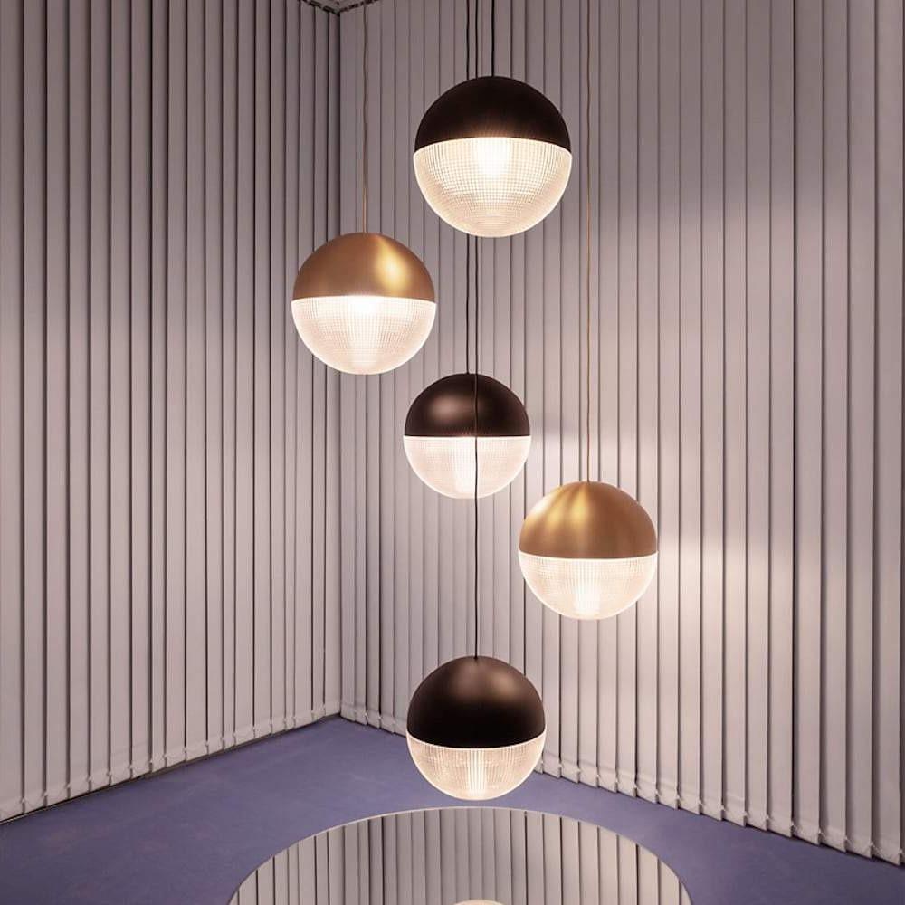 Nordic Round Ball Glass LED Pendant Light