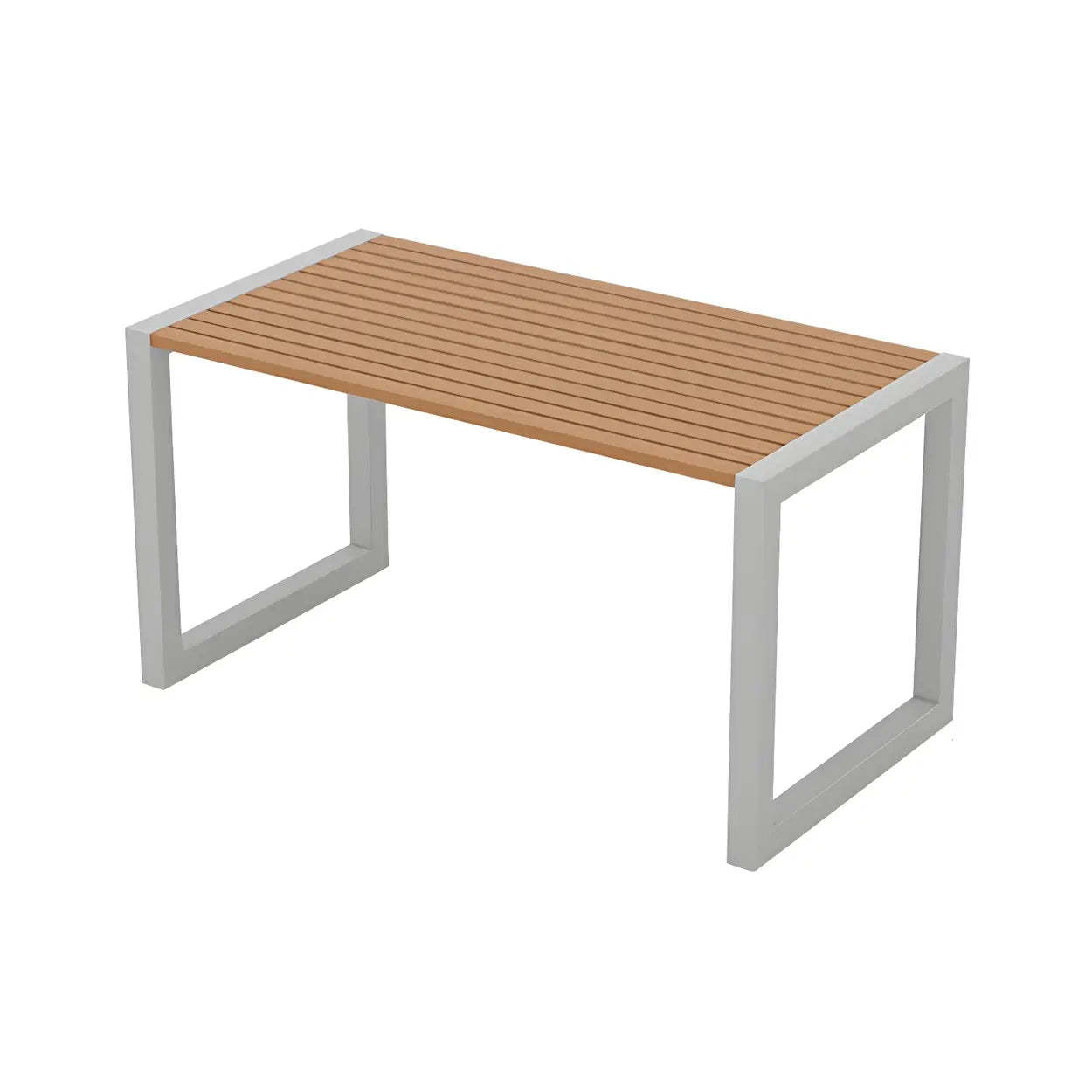 Lighom modern rectangular metal wood tables