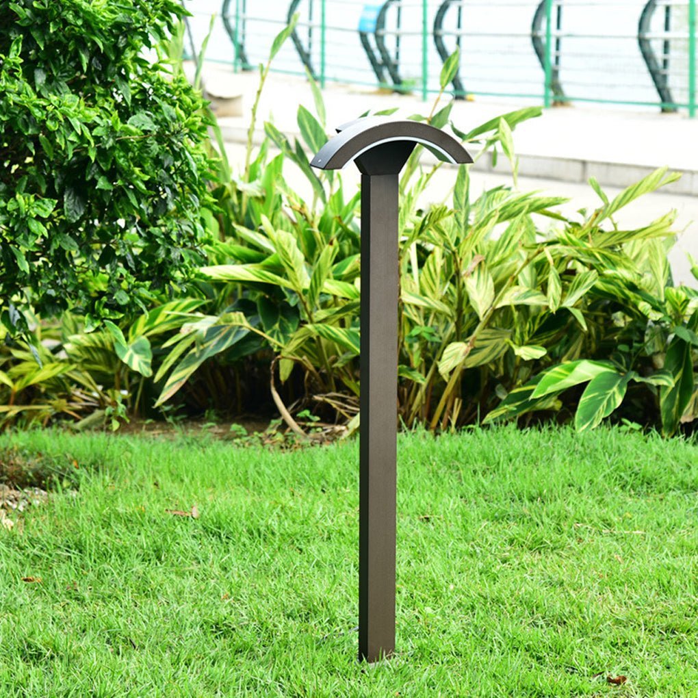 Outdoor Motion Sensor Waterproof LED Fan-shaped Lawn Lamp for Landscape Decorative Lighting-Lighom