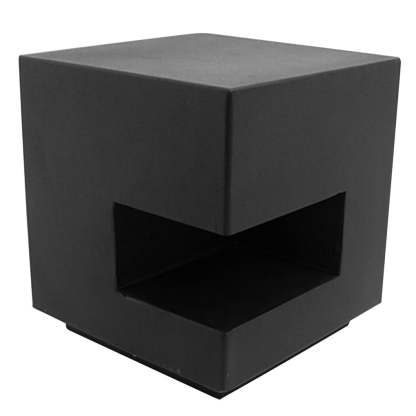 Square IP65 Waterproof LED Black Modern Outdoor Light Landscape Lighting-Lighom