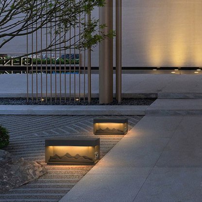 Outdoor Energy-saving Waterproof Garden Lamp Post Lamp Landscape Lighting-Lighom