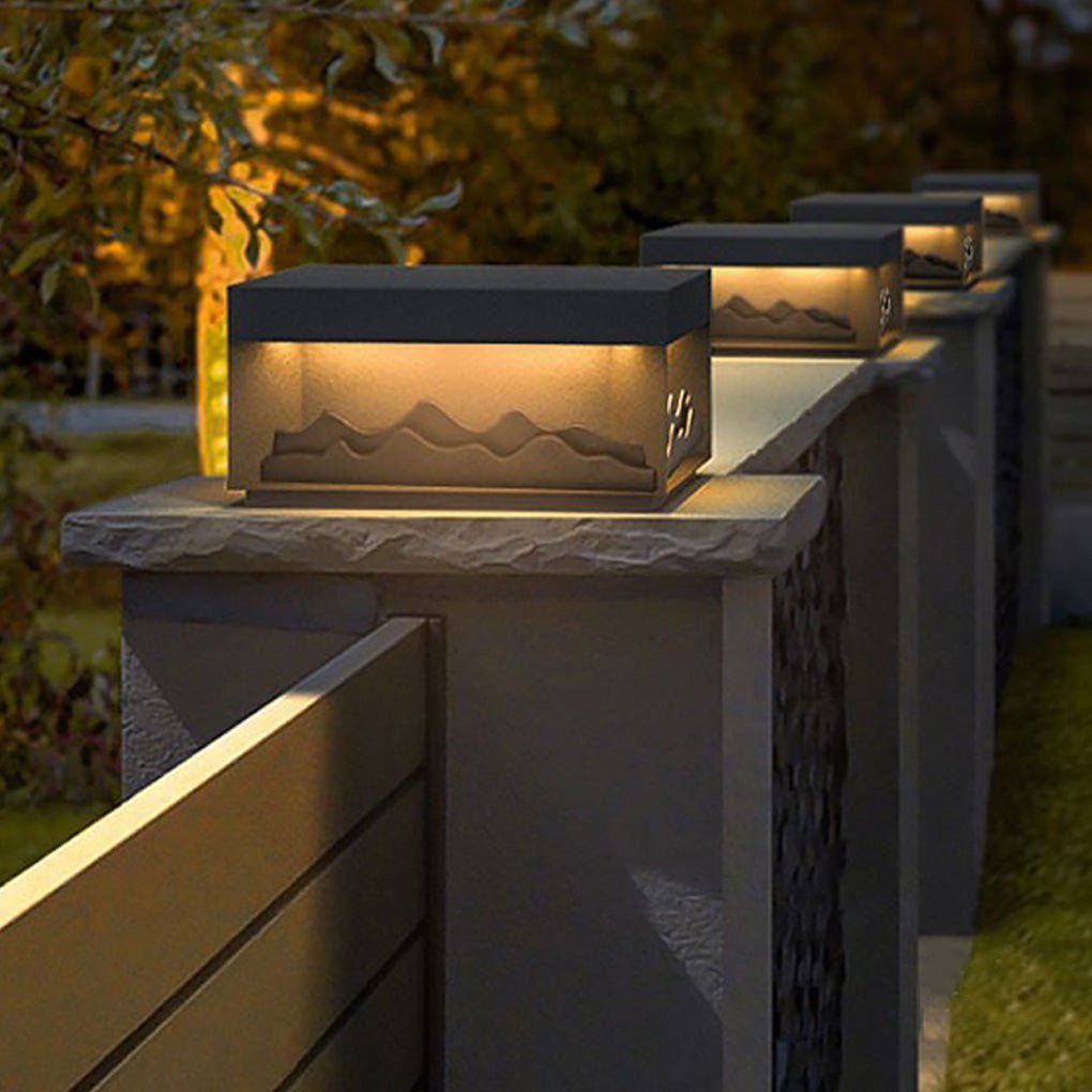 Outdoor Energy-saving Waterproof Garden Lamp Post Lamp Landscape Lighting-Lighom
