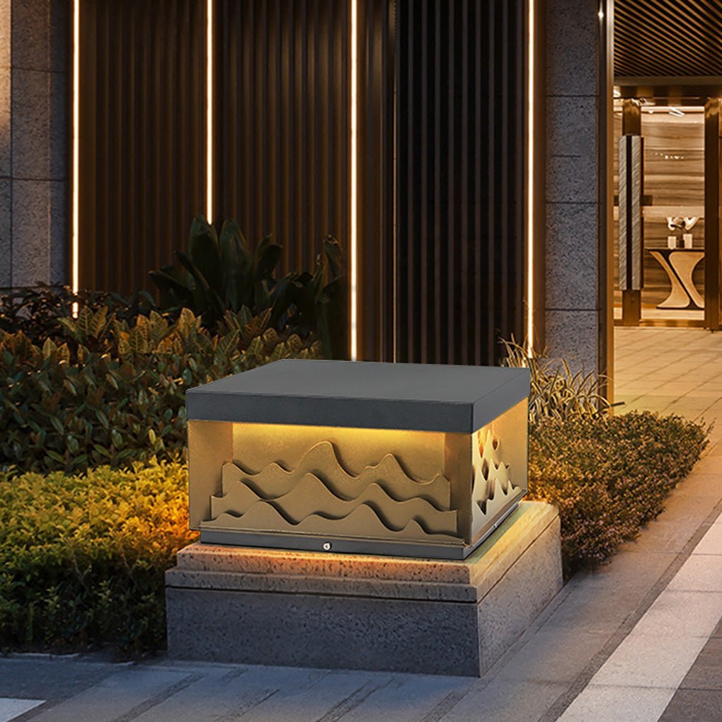 Outdoor Energy-saving Waterproof Garden Lamp Post Lamp Landscape Lighting-Lighom